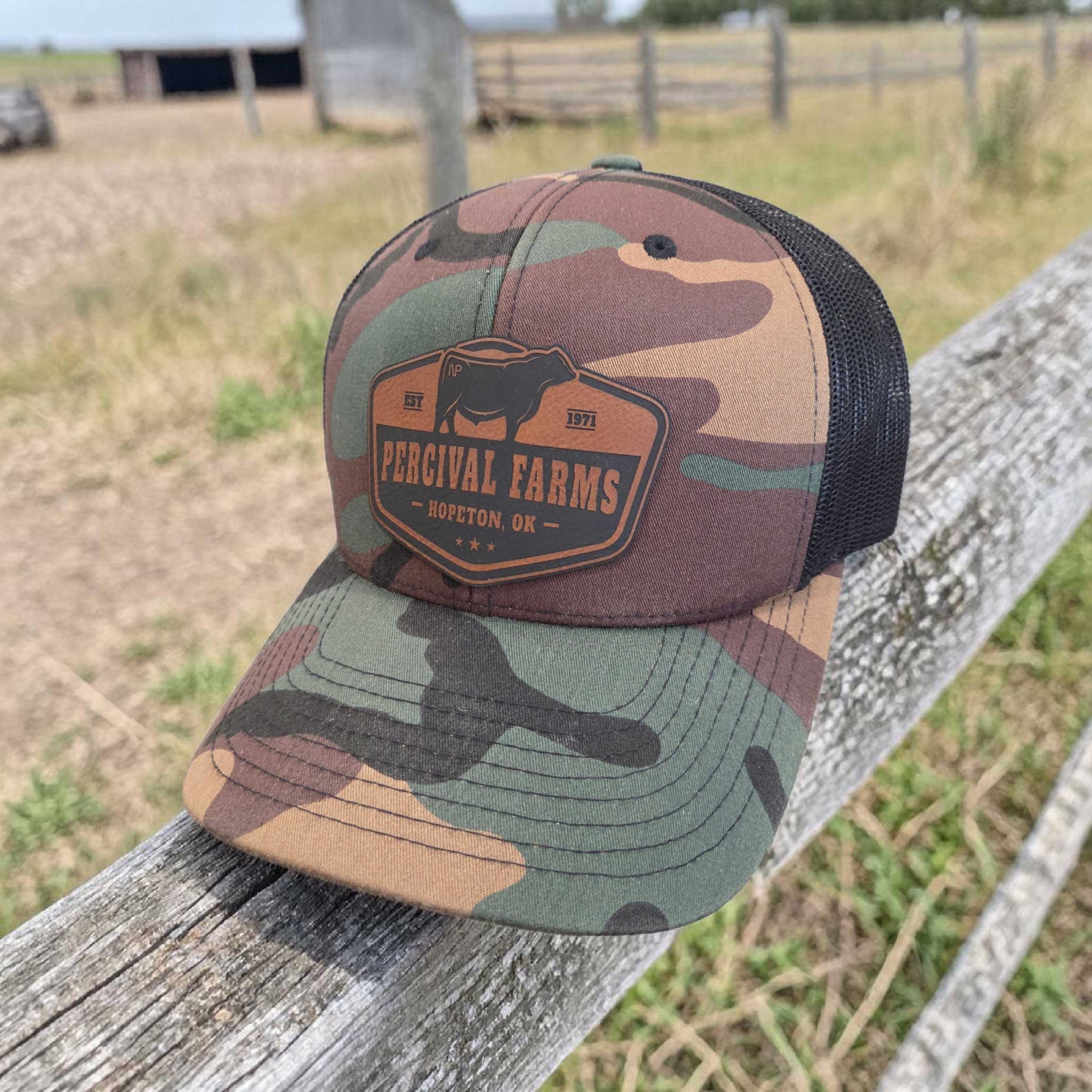 Stamp and Hide signature patch hat