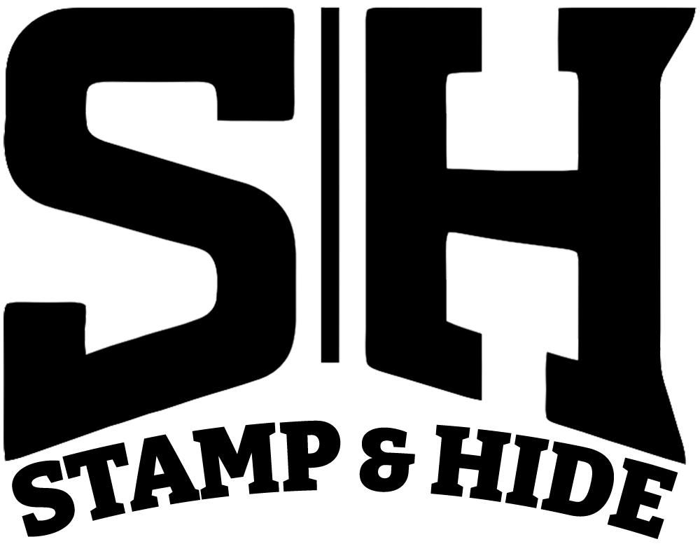 Stamp & Hide S and H logo