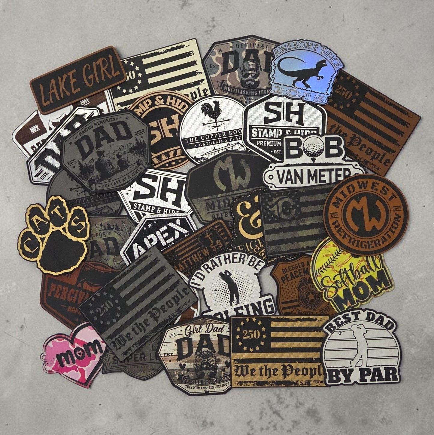 Custom Engraved Patches