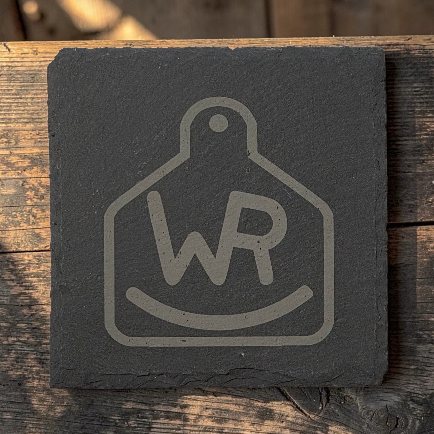 Custom Logo Slate Coasters