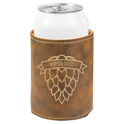 Leatherette Can Koozie