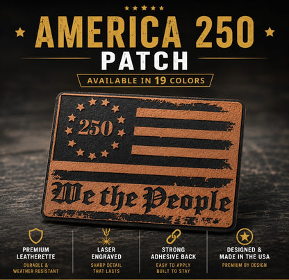 250th Anniversary Flag Patch
