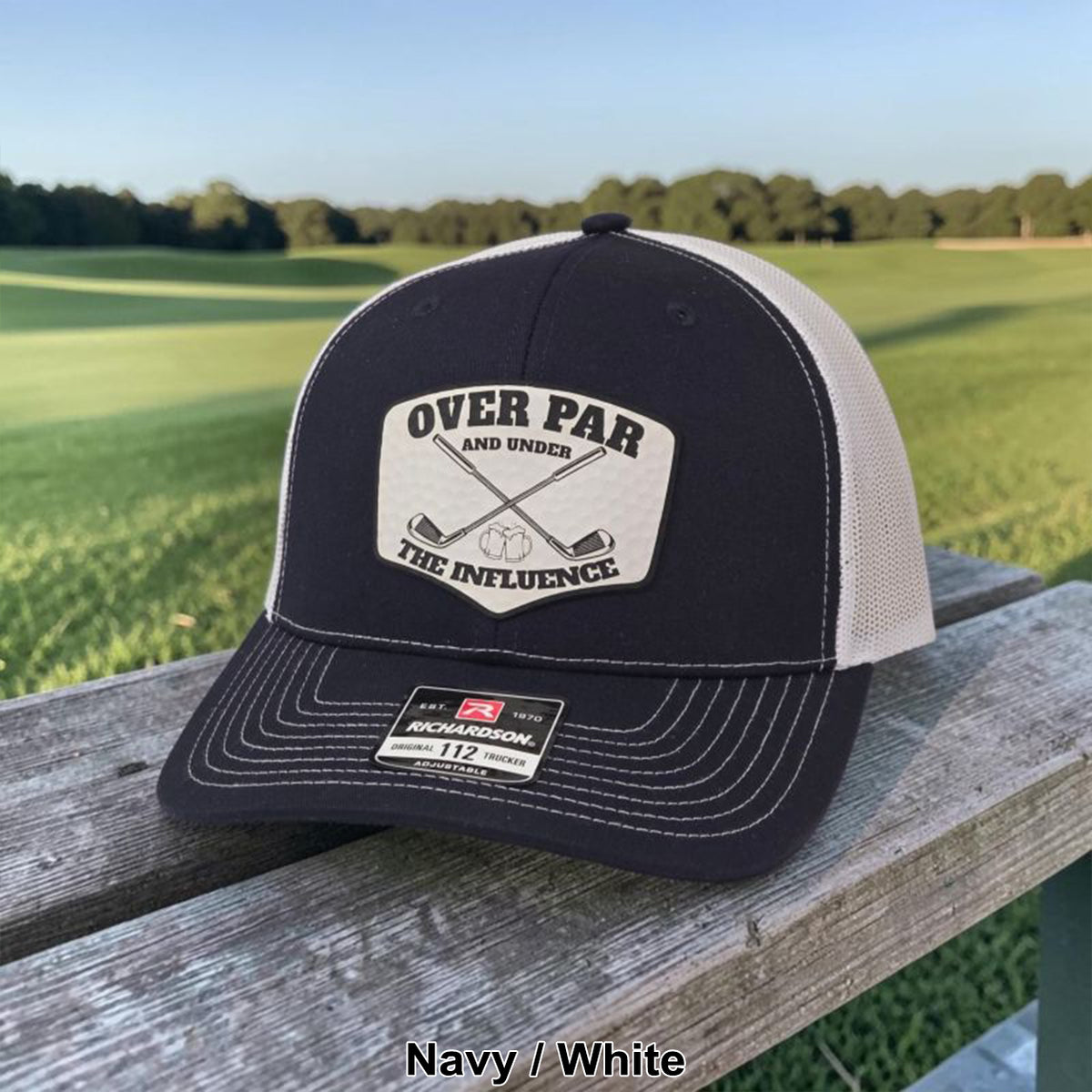 Customizable Over Par Golf Hat