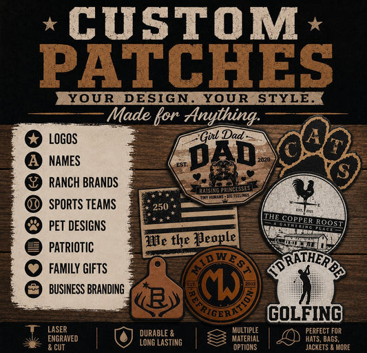 Custom Engraved Patches